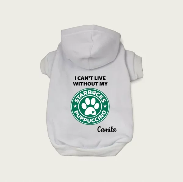 Personalized Puppuccino Hoodie